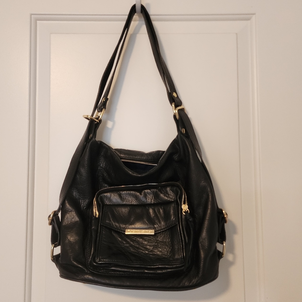 Black Purse/Backpack - Tuscany Leather